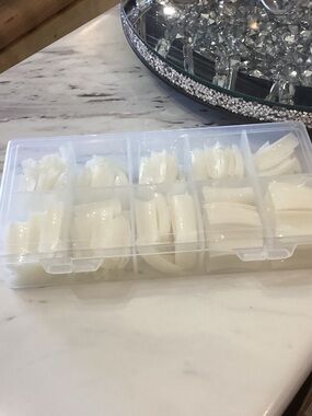 White Nail Tips